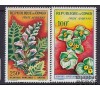 Congo - n°PA 8/9 - Fleurs de 1963 -Costus spectabilis - Acanthus montanus - 100f et 500f