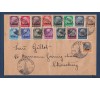  France - Alsace-Lorraine n°  8/23 - Lettre de la Guerre 1939-1945 - surcharge Alsace.