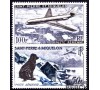 Saint-Pierre et Miquelon - n°PA 24/25  - Caravelle et chien "Terre-Neuve"