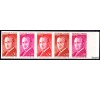 France - n°1329 - Maurice Bourdet - Journaliste - Essais de couleur en bande 5.
