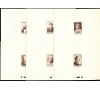 France - n° 989/994 - Célébrités - Epreuves de présentation.