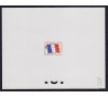 France - Franchise Militaire n°13 - Drapeau français - Epreuve d'atelier. 124/ 218/ 448/ 719