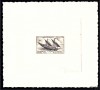 France - n°1093 - Journée du timbre 1957 - Epreuve d'artiste signée "sans la valeur".
