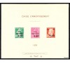 France - n° 253/255 - Caisse d'amortissement - 1929 - Epreuve collective.