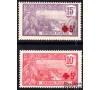 Guadeloupe - n° 75/76 - Croix-Rouge  1915.