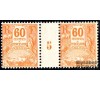 Guadeloupe - n°Taxe 21 - 60c jaune-orange - Millésime 5.