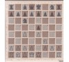 Hongrie - n°3972/4035 - Série en feuille complète sur les echecs des 64 timbres.