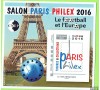 Bloc CNEP  - Salon Paris PHILEX 2016 - FOOTBALL et  EUROPE.