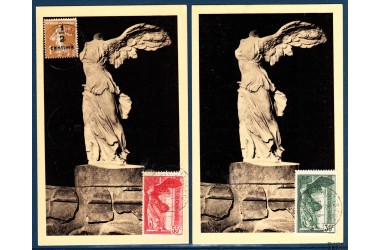 http://www.philatelie-berck.com/6258-thickbox/france-n-354-355-samothrace-sur-carte-du-musee-du-louvre.jpg