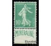 France - n° 188A - 10c vert Semeuse - "Minéraline".