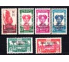 Gabon - n° 116/120 - Série de 1928/1931.