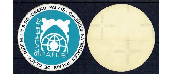 France - Vignette Exposition Arphila 75 - Grand Palais Paris - 6 au 16 juin