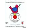 France - Carnet Croix-Rouge 1974.