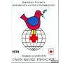 France - n°1828/1829 - Carnet Croix-Rouge 1974.