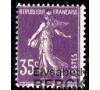 France - n° 142 - Semeuse 35c violet fond plein.