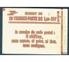 France - n°2102-C7 - Carnet complet du 1f40 Sabine rouge. Texte carnet frappe épaisse.