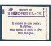 France - n°2101-C1a - Carnet complet du 1f20 Sabine vert. 