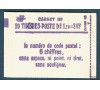 France - n°2101-C1a - Carnet complet du 1f20 Sabine vert.