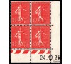 France - n° 203 - Semeuse 80c rouge.