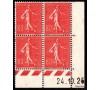 France - n° 203 - Semeuse 80c rouge.