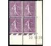 France - n° 197 - Semeuse - 45c  violet.