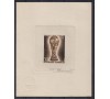 Gabon - n°PA 206/208 - Coupe du Monde de Football 78 - Epreuve d'artiste.