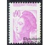 France - n°2242 - 0,90 Liberté - Variété de piquage déplacé - Rare.