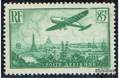 http://www.philatelie-berck.com/8708-thickbox/france-npa-8-85-c-vert-avion-survolant-paris-1936.jpg
