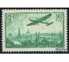 France - n°PA  8 - 85 c vert - Avion survolant PARIS  - 1936