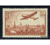 France - n°PA  13  - 3f50 brun-jaune - Avion survolant PARIS  - 1936