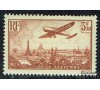 France - n°PA  13  - 3f50 brun-jaune - Avion survolant PARIS  - 1936