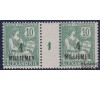 Alexandrie - n° 61 - 10c Type Mouchon - Millésime1.