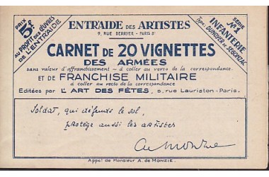 http://www.philatelie-berck.com/8804-thickbox/france-franchise-militaire-n10a-carnet-infanterie-type-dunoyer-de-segonzac.jpg