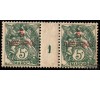 Maroc - n° 11 - 5c vert - Type Blanc - Millésime 1