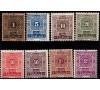 Maroc - n°Taxe 27/34 - Série de 1917.