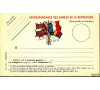 France - Franchise militaire - Cartes de correspondance des armées - 1914-1918 - Type Drapeaux.