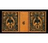 Nouvelle-Calédonie - n°  90 - 4c bleu/jaune - Millésime 6.