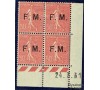 France - n°FM  6c -  50 c Semeuse  - Coin daté avec variété du M rapproché