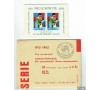 Suisse - n°BF 18 - Enveloppe d'origine avec les 20 blocs numérotés 