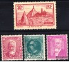 France - n° 290/293 - Année 1933 - 4 valeurs.