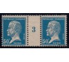 France - n° 176 - 50c Pasteur - Millésime 3.