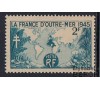 France - n° 741 - France d'Outremer - Croix de Lorraine.