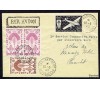 Série Coloniale - 1941-1945 France Libre - Madagascar sur lettre  1er service Tananarive - Paris - 1945
