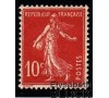 France - n° 138 - Semeuse 10c rouge fond plein.