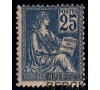 France - n° 118 - Mouchon 25c bleu