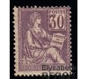 France - n° 115 - 30 c  violet - Type I - MOUCHON -
