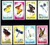 Albanie - n° 872/879 - Papillons et libellules.