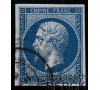 France - n°  14A - 20c bleu Empire - Napoléon III.