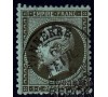 France - n°  19 - 1c vert-olive - Napoléon III - Empire français.