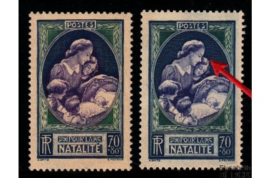 http://www.philatelie-berck.com/9886-thickbox/france-n-440a-variete-bleu-au-lieu-de-violet-en-bloc-de-4-coin-date.jpg